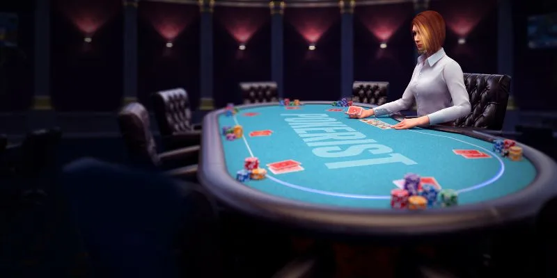 Two Pair – hai đôi, thứ tám trong poker card