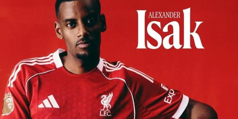 Tiền Đạo Liverpool – Biến Anfield Thành Máy Xay Bàn Thắng Tiền đạo Liverpool Isak không còn là “số 9” truyền thống – Anh là “số 9 rưỡi”