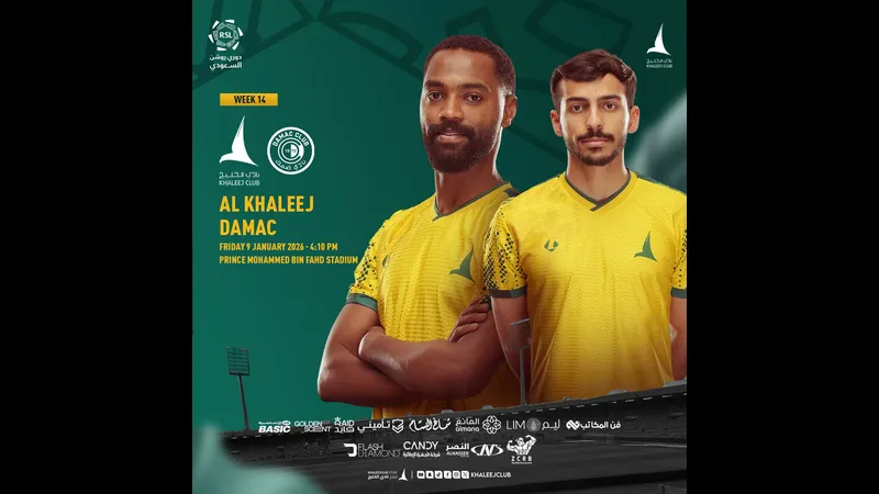 Trận đấu giữa Al Khaleej và Damac - "Al Khaleej" vs