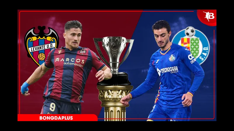 Cầu thủ Levante và Getafe tranh chấp bóng trên sân - Lịch sử đối Cầu thủ Levante và Getafe tranh chấp bóng trên sân - Lịch sử đối